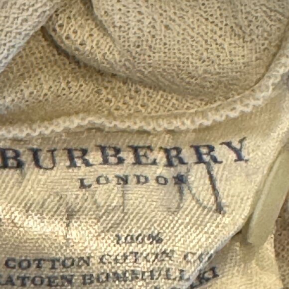 Burberry London all cotton men's golf polo shirt from Princeville size Medium - Picture 10 of 11